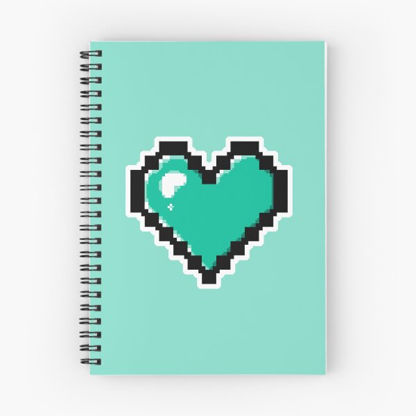 Item preview, Teal Pixel Heart designed and sold by AureateAnomaly.