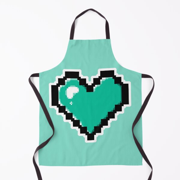 Item preview, Teal Pixel Heart designed and sold by AureateAnomaly.