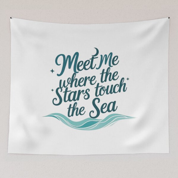 Item preview, Meet Me Where the Stars Touch the Sea – Cosmic designed and sold by Ckrabax.