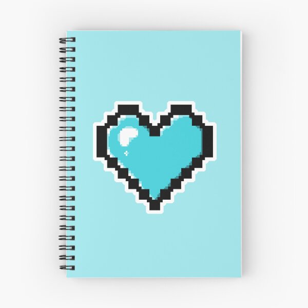 Item preview, Blue Pixel Heart designed and sold by AureateAnomaly.