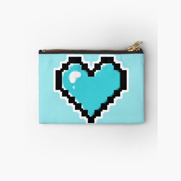 Item preview, Blue Pixel Heart designed and sold by AureateAnomaly.