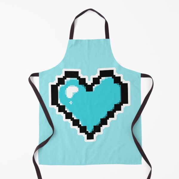 Item preview, Blue Pixel Heart designed and sold by AureateAnomaly.
