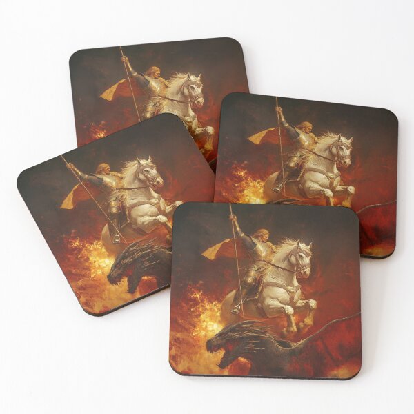 Item preview, Saint George designed and sold by SanctifiedSouls.