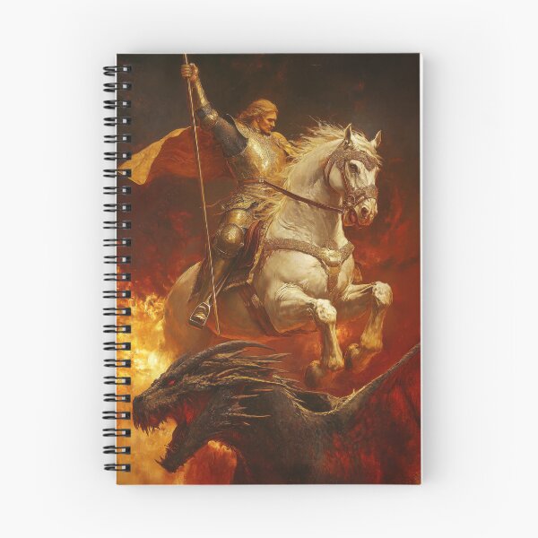 Item preview, Saint George designed and sold by SanctifiedSouls.