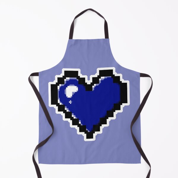 Item preview, Dark Blue Pixel Heart designed and sold by AureateAnomaly.