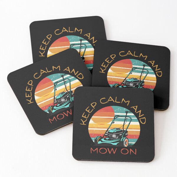 Item preview, Mowologist Keep Calm And Mow On Funny Gifts For Gardening Lovers designed and sold by PrintInkLab.