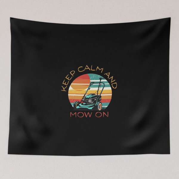 Item preview, Mowologist Keep Calm And Mow On Funny Gifts For Gardening Lovers designed and sold by PrintInkLab.