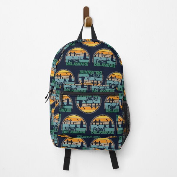Item preview, Felton Delaware Retro Sunset Local Pride Logo  designed and sold by CRHPOD20.
