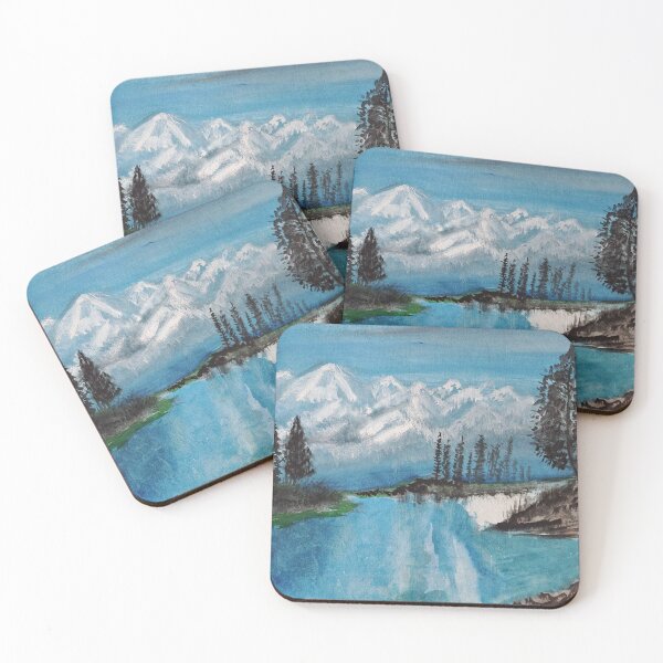 Item preview, Snowy Mountain Reflections designed and sold by EvaDip.