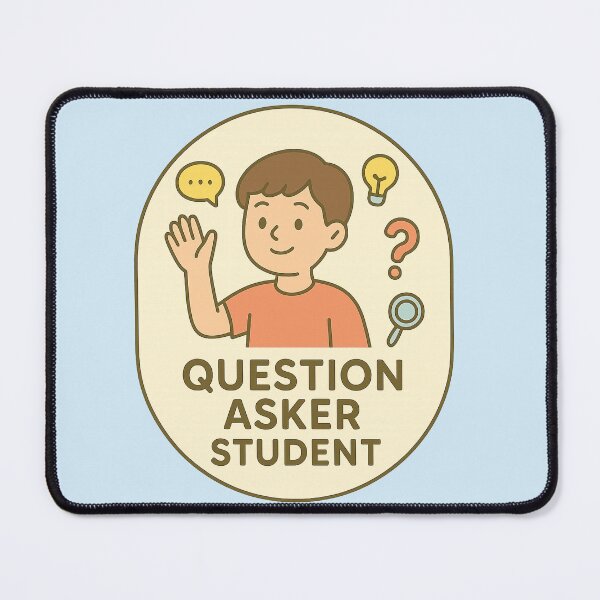 Item preview, Motivational Back to School : Teacher support | Question Asker Student  designed and sold by Feline Rockstars.