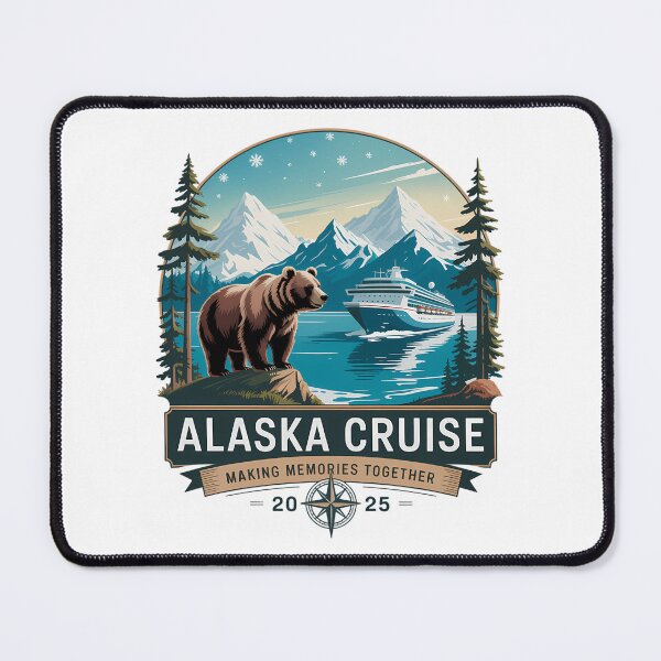 Item preview, Cruisin Together Alaska 2025 Family Friend Alaska Cruise designed and sold by brynatshop.