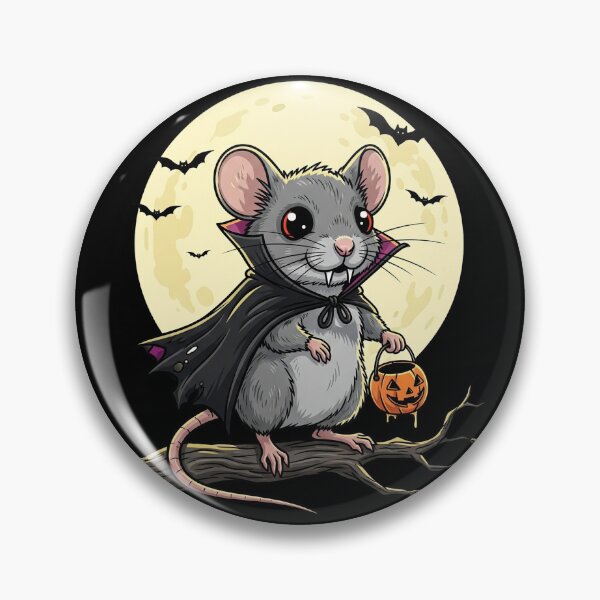Item preview, Halloween Cute Scary Mouse designed and sold by MT-Hub | Art for Every Soul.