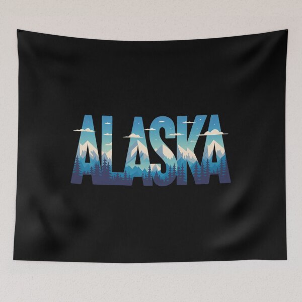 Item preview, Alaskan Snowy Mountain Alaska Day designed and sold by brynatshop.
