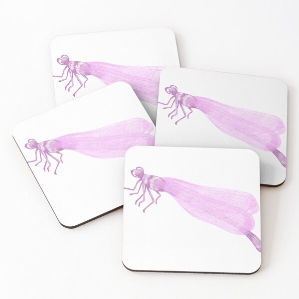 Item preview, Soft purple dragonfly luck designed and sold by pinkyfish1010.