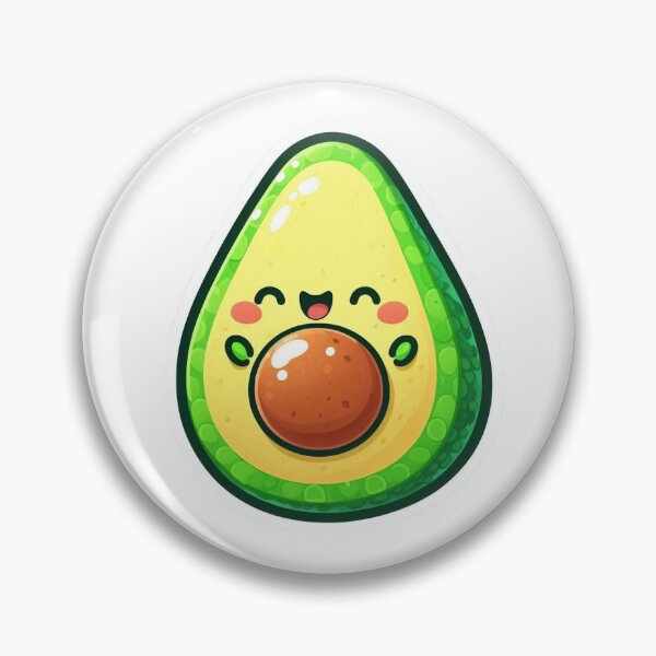 Item preview, Chibi Smiling Avocado designed and sold by janicerafael.
