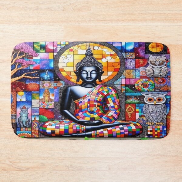 Item preview, Cosmic Buddha Mosaic designed and sold by daweave77.