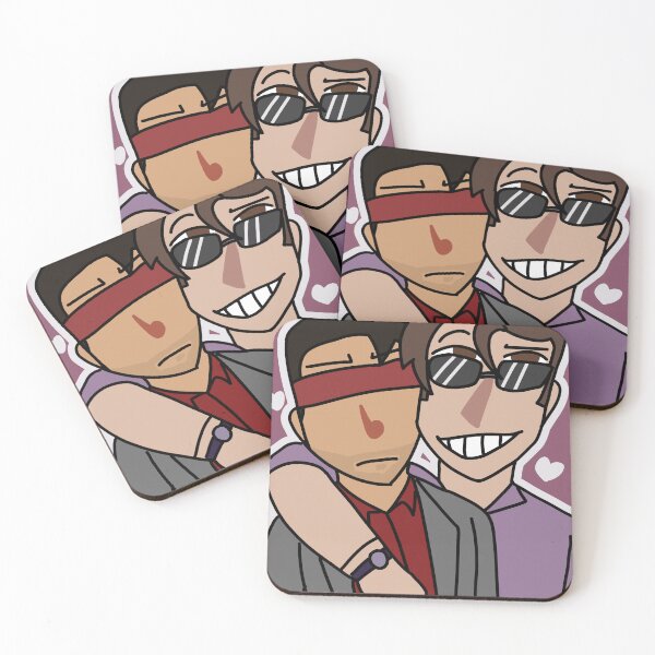Item preview, Kenshi Takahashi and Johnny Cage designed and sold by Sollys-Boutique.