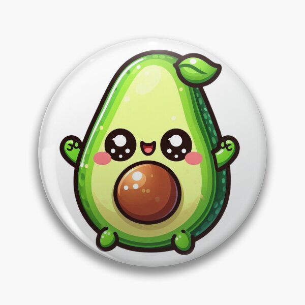 Item preview, Chibi Smiling Avocado designed and sold by janicerafael.