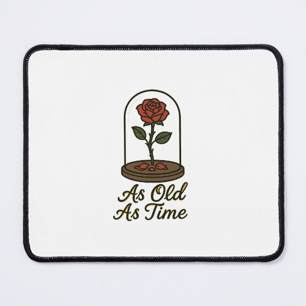 Aperçu de l'œuvre Rose enchantée « Aussi vieille que le temps » créée et vendue par ClassroomInk.