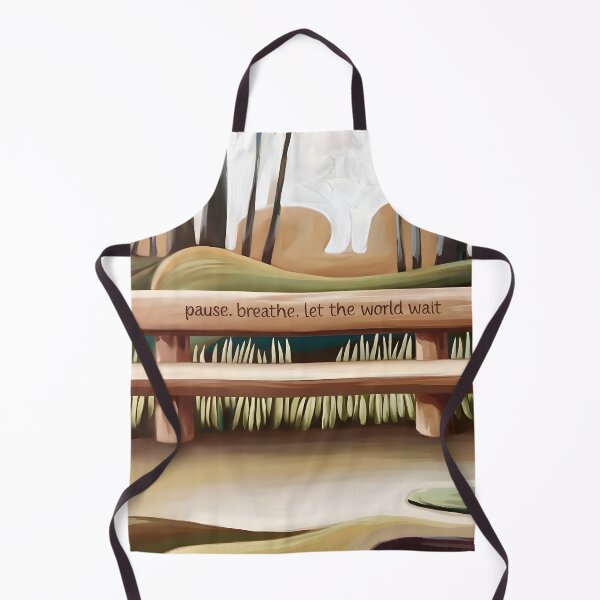 Item preview, Pause Breathe Let The World Wait, Self Care Quote inspired by modern art designed and sold by MoMidoStore.