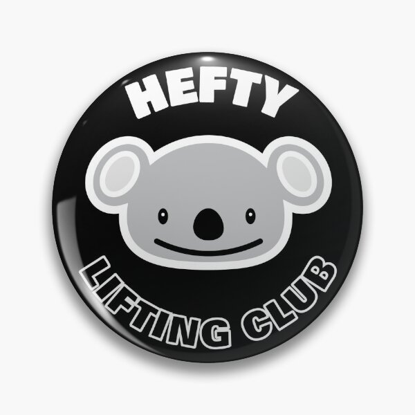 Item preview, Hefty Lifting Club (for dark backgrounds) designed and sold by dashsharon.