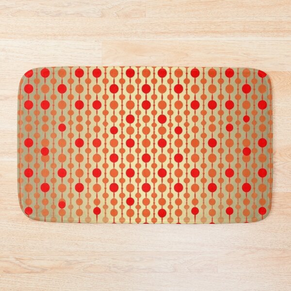 Item preview, Radiant Red Beaded Pattern on Golden Gradient designed and sold by optimusprime39.