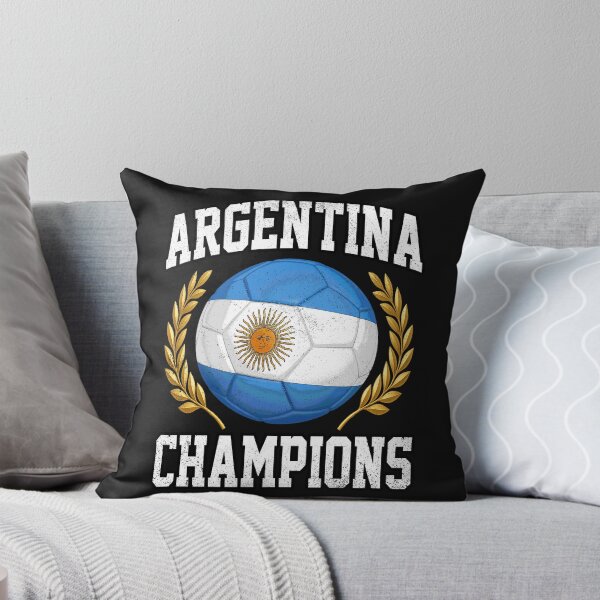 Item preview, SOCCER BALL FLAG CHAMPIONS - ARGENTINA - Fans and Teams for Men and Women T-shirt designed and sold by wallsandpatts.