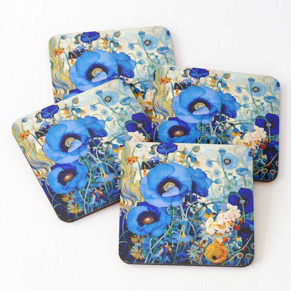 Item preview, Blue Poppies designed and sold by ViaARTfactory.