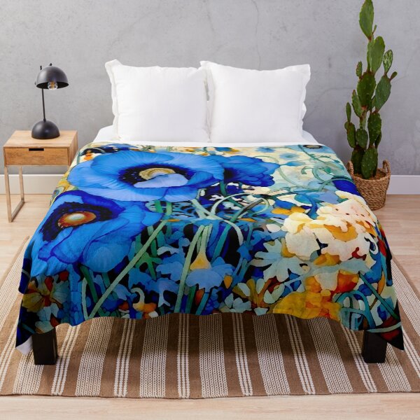 Item preview, Blue Poppies designed and sold by ViaARTfactory.