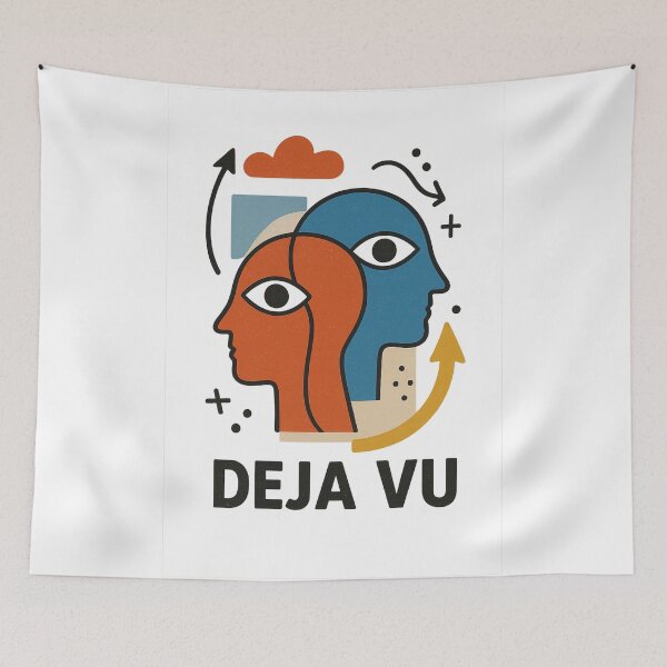 Item preview, Abstract Deja Vu Illustration designed and sold by optimusprime39.