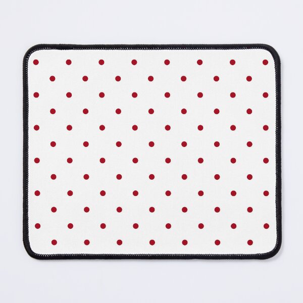 Item preview, Red Small Polka Dots On White designed and sold by POLKAIWERX.