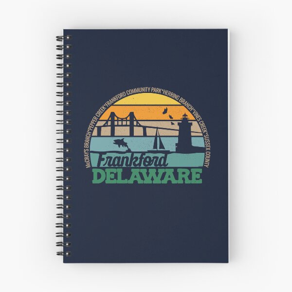 Item preview, Frankford Delaware Retro Sunset Local Pride Logo  designed and sold by CRHPOD20.