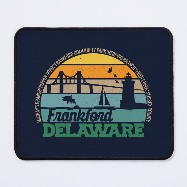 Item preview, Frankford Delaware Retro Sunset Local Pride Logo  designed and sold by CRHPOD20.