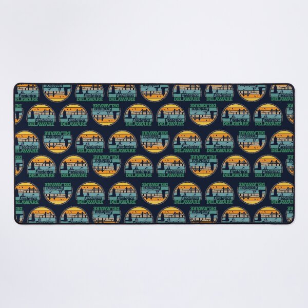 Item preview, Frederica Delaware Retro Sunset Local Pride Logo  designed and sold by CRHPOD20.