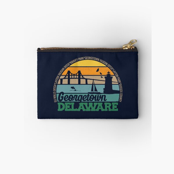Item preview, Georgetown Delaware Retro Sunset Local Pride Logo  designed and sold by CRHPOD20.