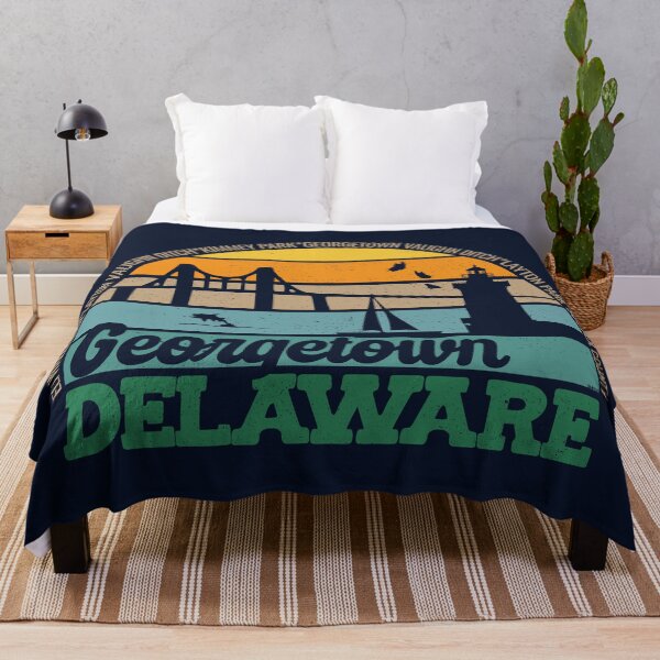 Item preview, Georgetown Delaware Retro Sunset Local Pride Logo  designed and sold by CRHPOD20.