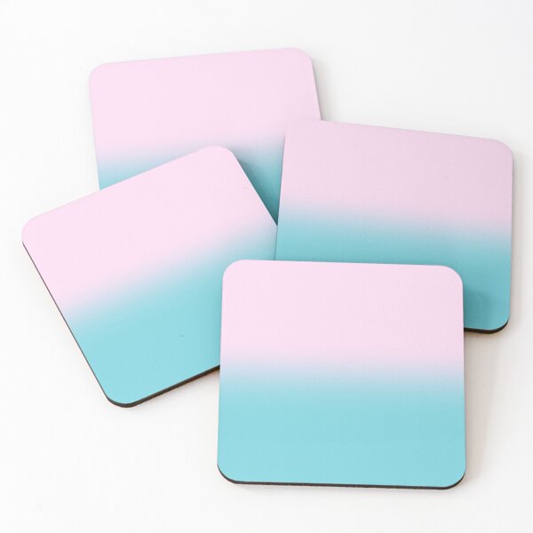 Item preview, Aesthetic Light Pink and Teal Blue Gradient designed and sold by JulzPink.