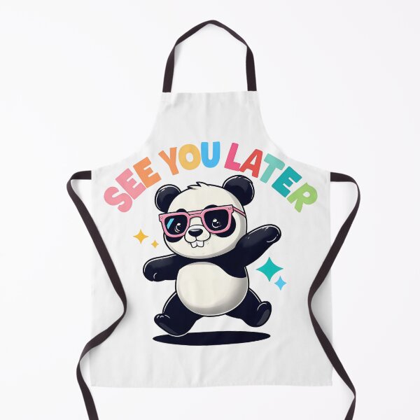 Item preview, See You Later Cute Kawaii Panda Cheerful Dancing designed and sold by HobsS.