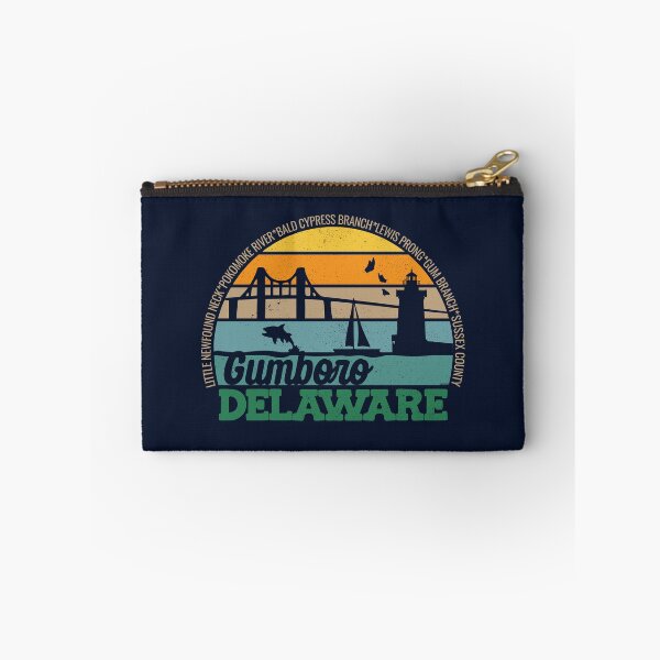 Item preview, Gumboro Delaware Retro Sunset Local Pride Logo  designed and sold by CRHPOD20.