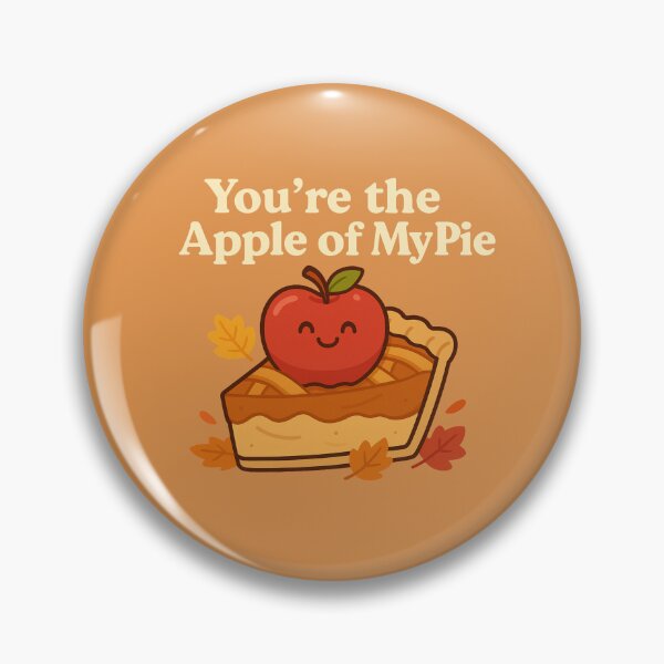 Item preview, You’re the Apple of My Pie – Cute Apple in a Slice of Pie Autumn Pun designed and sold by BloomKind.