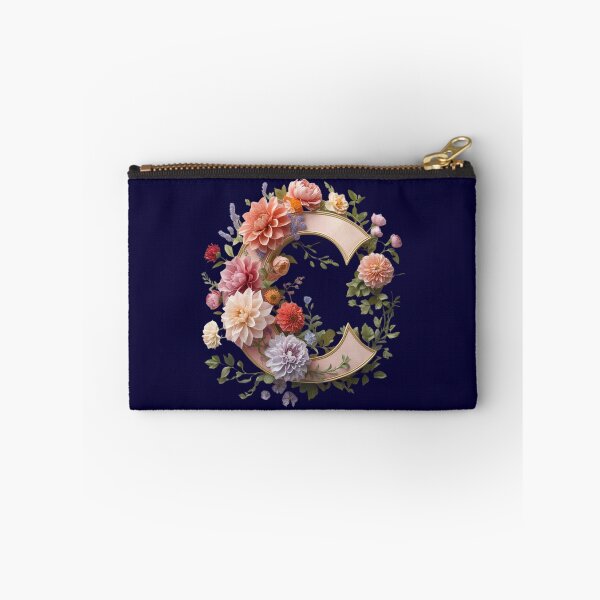 Item preview, Elegant Floral Monogram Letter C – Botanical Initial with Peonies, Roses & Dahlias | Personalized Gift & Feminine Decor designed and sold by AmenAlways.