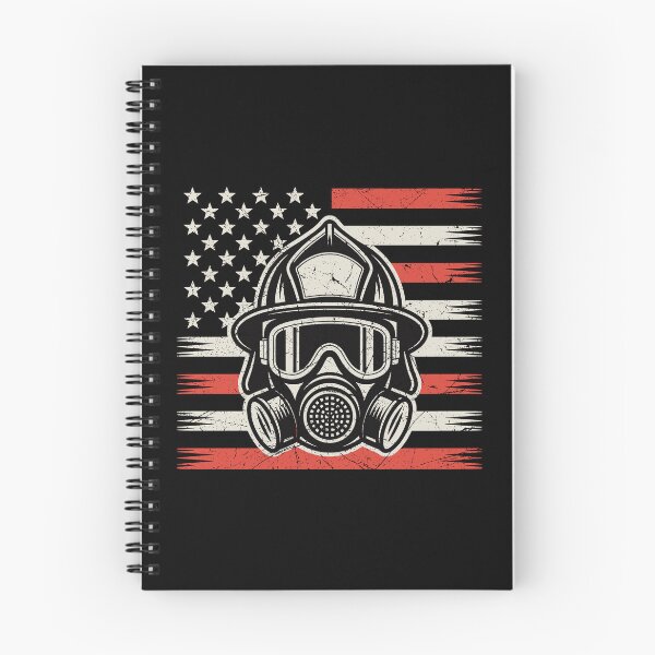 Item preview,  Patriotic Firefighter T-Shirt with Thin Red Line Flag designed and sold by sols.