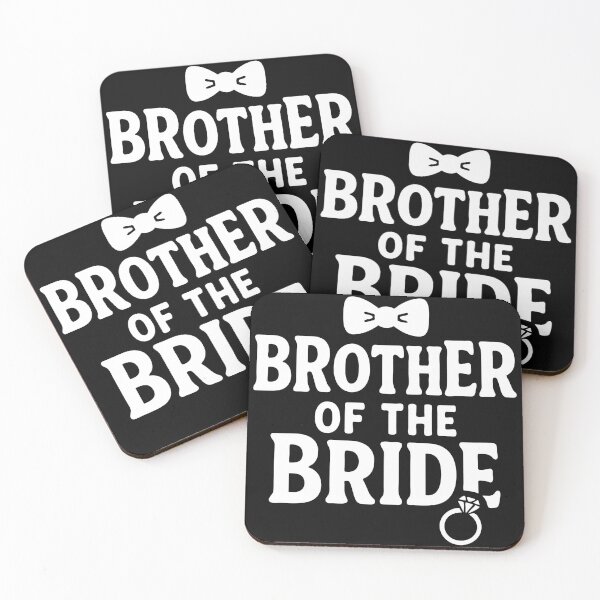 Item preview, Brother of the Bride Funny Wedding Party T-Shirt designed and sold by Dazeville Studio1541 .
