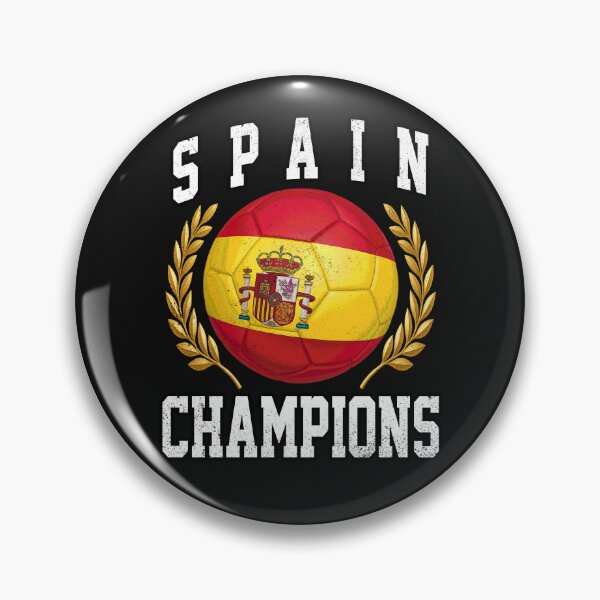 Item preview, SOCCER BALL FLAG CHAMPIONS - SPAIN - Fans and Teams for Men and Women T-shirt designed and sold by wallsandpatts.