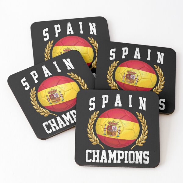 Item preview, SOCCER BALL FLAG CHAMPIONS - SPAIN - Fans and Teams for Men and Women T-shirt designed and sold by wallsandpatts.