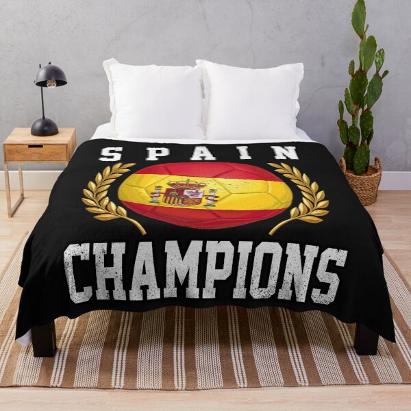 Item preview, SOCCER BALL FLAG CHAMPIONS - SPAIN - Fans and Teams for Men and Women T-shirt designed and sold by wallsandpatts.