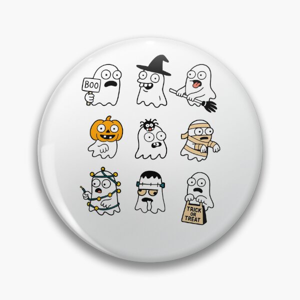 Item preview, Cute Ghost Halloween designed and sold by Csonkaerik.