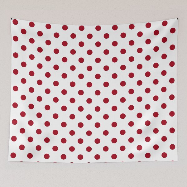 Item preview, Red Polka Dots On White  designed and sold by POLKAIWERX.