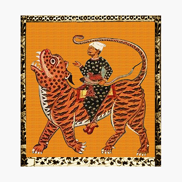 Riding the Tiger Photographic Print