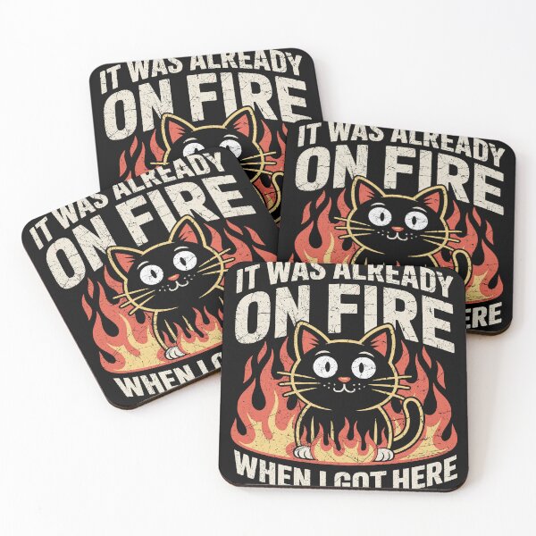 Item preview, It Was ALready On Fire When I Got Here Firefighter Fireman Funny  designed and sold by sols.